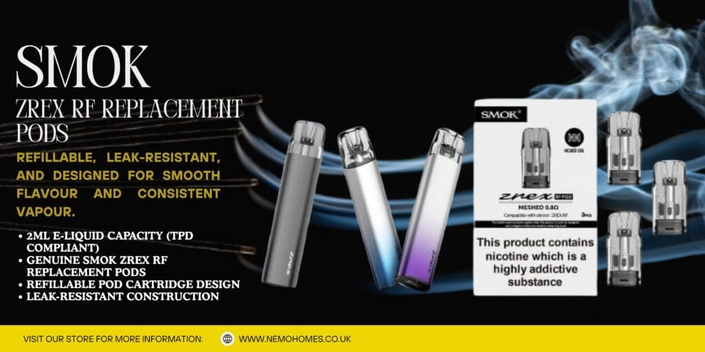 Buy SMOK Novo 2X Replacement Pods – Full Guide: Everything You Need To Know Explained 0.8 ohm MTL pods - Free UK Next Day Delivery (no minimum spend)