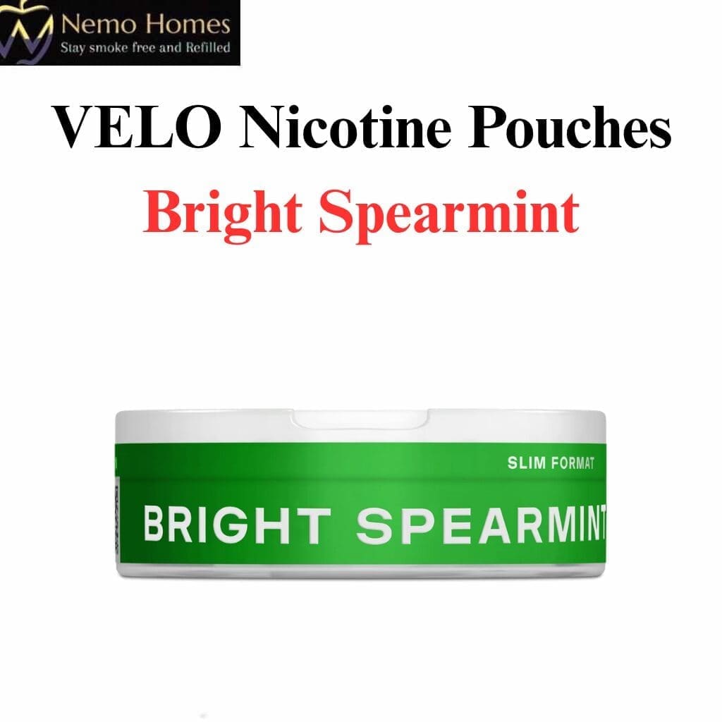 Buy VELO Nicotine Pouches – Bright Spearmint - Free UK Next Day Delivery (no minimum spend)