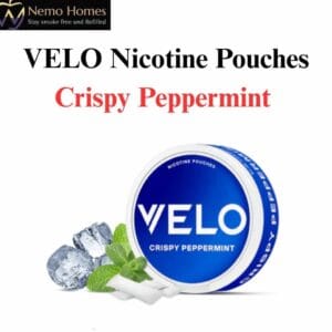 Buy VELO Nicotine Pouches – Crispy Peppermint - Free UK Next Day Delivery (no minimum spend)