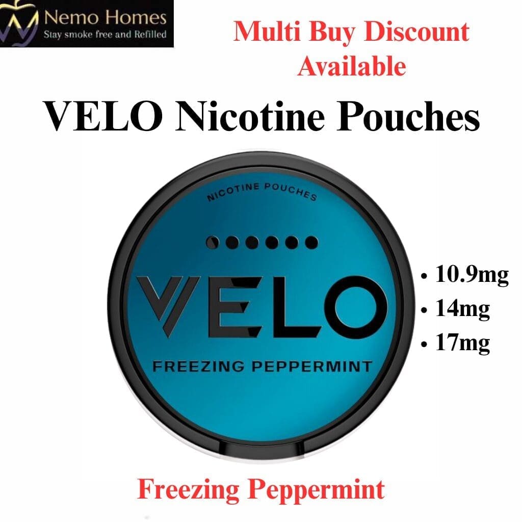 VELO Nicotine Pouches – Freezing Peppermint