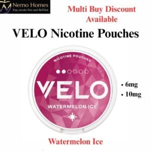 Buy VELO Nicotine Pouches – Watermelon Ice - Free UK Next Day Delivery (no minimum spend)