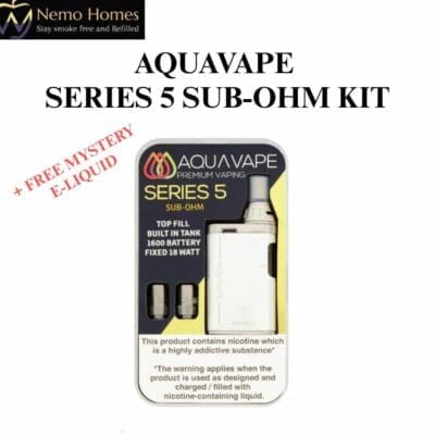 Buy Aquavape Series 5 Sub Ohm Kit  - Free UK Next Day Delivery (no minimum spend)
