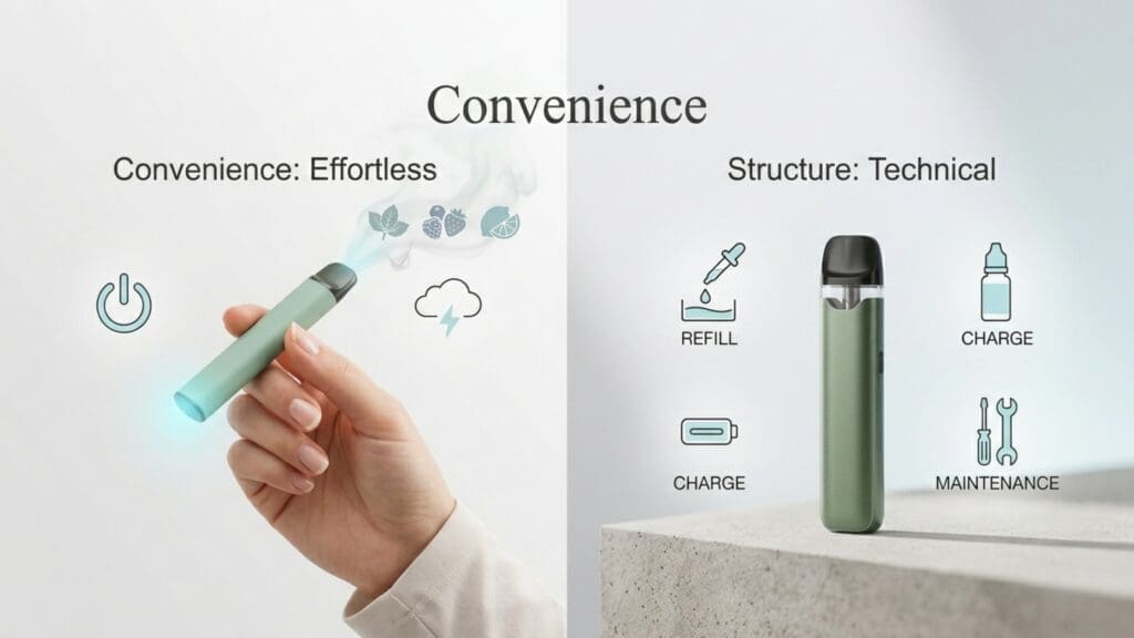 Buy Refillable vs Disposable Pods: The Ultimate Beginner’s Guide - Everything You Need To Know Explained - Free UK Next Day Delivery (no minimum spend)