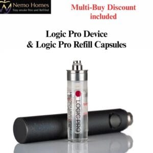 Buy Logic Pro Vape Device and Refill Capsules  - Free UK Next Day Delivery (no minimum spend)