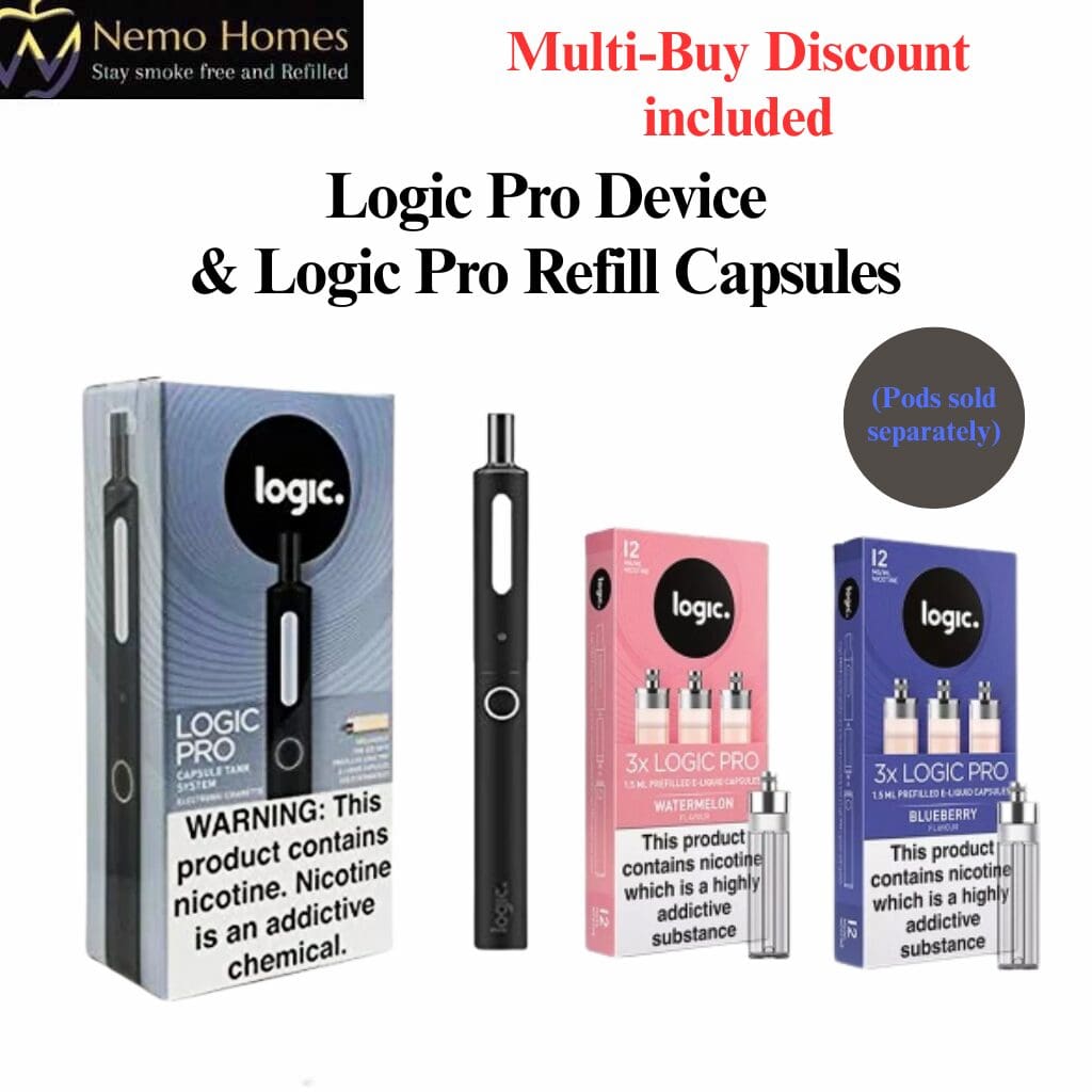 vape ins klo gefallen JTI extends e-cigs range with Logic LQD