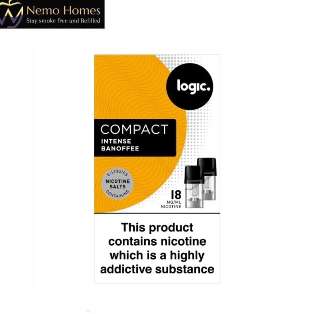 Buy Logic Vapes Compact Pods + Compact Device - Free UK Next Day Delivery (no minimum spend)