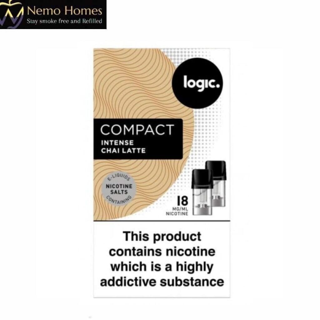Buy Logic Vapes Compact Pods + Compact Device - Free UK Next Day Delivery (no minimum spend)