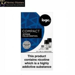 Buy Logic Vapes Compact Pods + Compact Device - Free UK Next Day Delivery (no minimum spend)