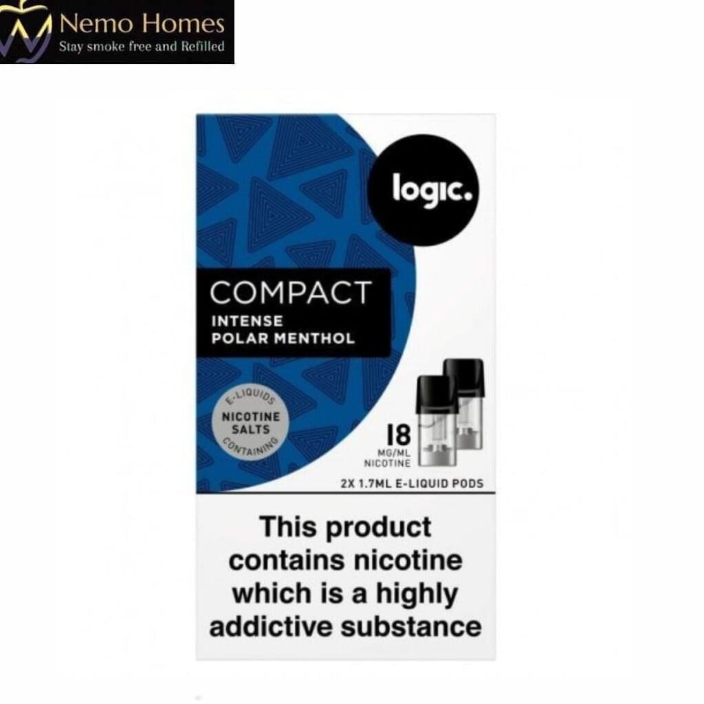 Buy Logic Vapes Compact Pods + Compact Device - Free UK Next Day Delivery (no minimum spend)