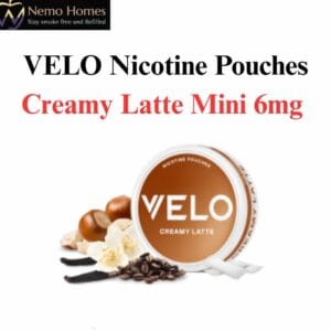 Buy VELO Nicotine Pouches – Creamy Latte Mini 6mg - Free UK Next Day Delivery (no minimum spend)