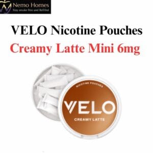 Buy VELO Nicotine Pouches – Creamy Latte Mini 6mg - Free UK Next Day Delivery (no minimum spend)