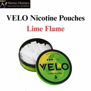 Buy VELO Nicotine Pouches - Lime Flame 8mg - Free UK Next Day Delivery (no minimum spend)