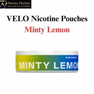 Buy VELO Nicotine Pouches – Minty Lemon 10mg - Free UK Next Day Delivery (no minimum spend)