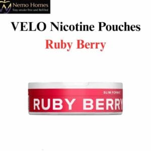 Buy VELO Nicotine Pouches - Ruby Berry - Free UK Next Day Delivery (no minimum spend)