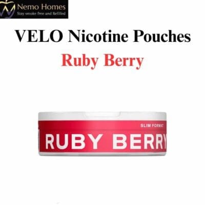 Buy VELO Nicotine Pouches - Ruby Berry  - Free UK Next Day Delivery (no minimum spend)