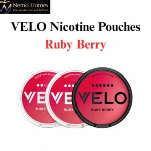 Buy VELO Nicotine Pouches - Ruby Berry - Free UK Next Day Delivery (no minimum spend)
