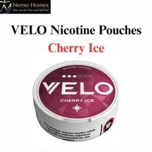 Buy VELO Nicotine Pouches – Cherry Ice - Free UK Next Day Delivery (no minimum spend)