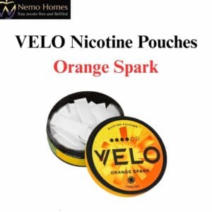 Buy VELO Nicotine Pouches – Orange Spark 10.9mg - Free UK Next Day Delivery (no minimum spend)