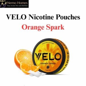 Buy VELO Nicotine Pouches – Orange Spark 10.9mg - Free UK Next Day Delivery (no minimum spend)