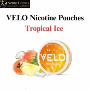 Buy VELO Nicotine Pouches – Tropical Ice - Free UK Next Day Delivery (no minimum spend)