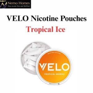 Buy VELO Nicotine Pouches – Tropical Ice - Free UK Next Day Delivery (no minimum spend)