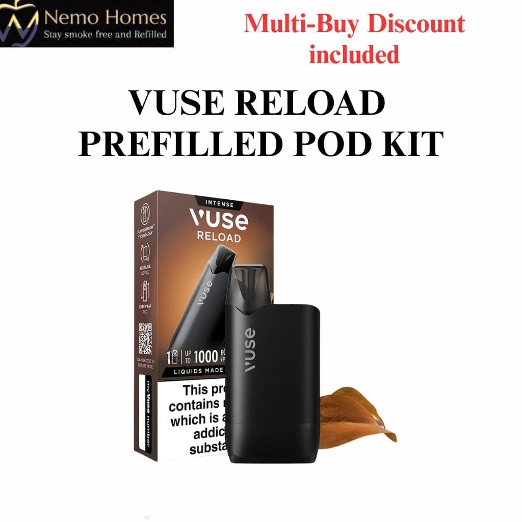 Buy Vuse Creamy Tobacco Reload Pen and Box Kit | 20mg/ml - 2ml - Free UK Next Day Delivery (no minimum spend)