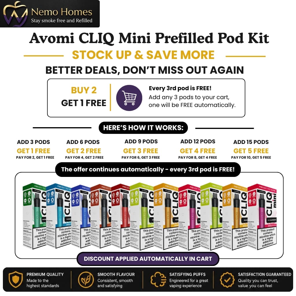 Avomi CLIQ Mini Prefilled Pod Kit