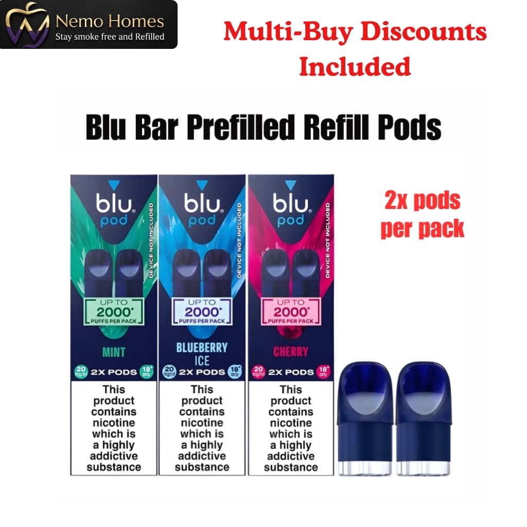 Blu Bar Kit Pod Refills