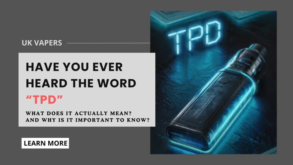 Buy The Truth About TPD Regulations and Modern Vaping e-liquid rules - Free UK Next Day Delivery (no minimum spend)