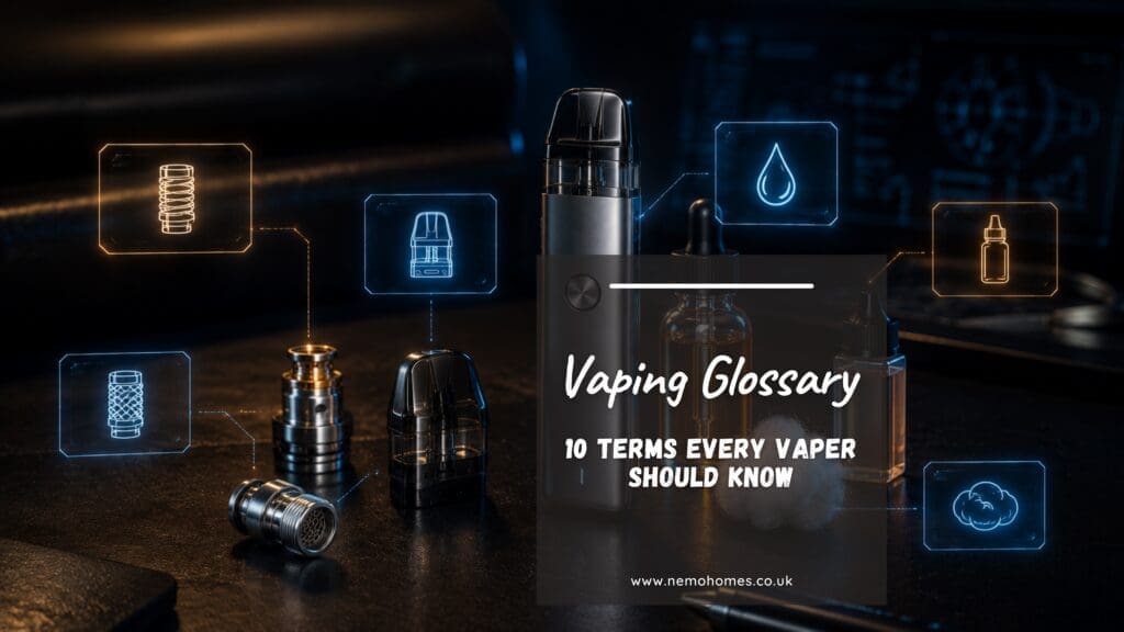 Buy New To Vaping? These 10 Vape Terms Will Make Everything Finally Make Sense MTL vs DTL - Free UK Next Day Delivery (no minimum spend)