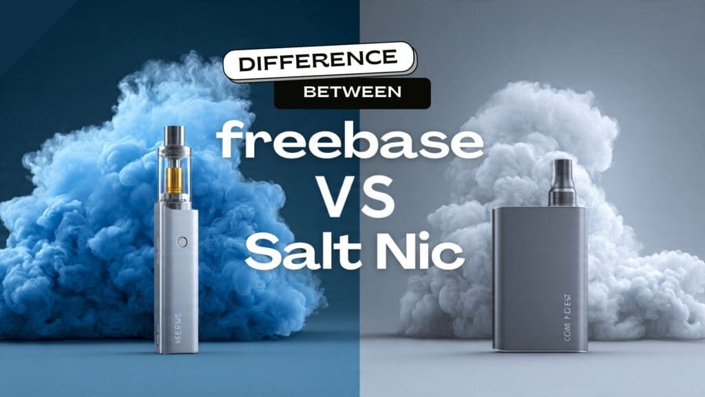 Buy Freebase vs Salt Nic E-liquid Full Guide: Everything You Need To Know (And Why It Changes Everything) beginner vaping - Free UK Next Day Delivery (no minimum spend)