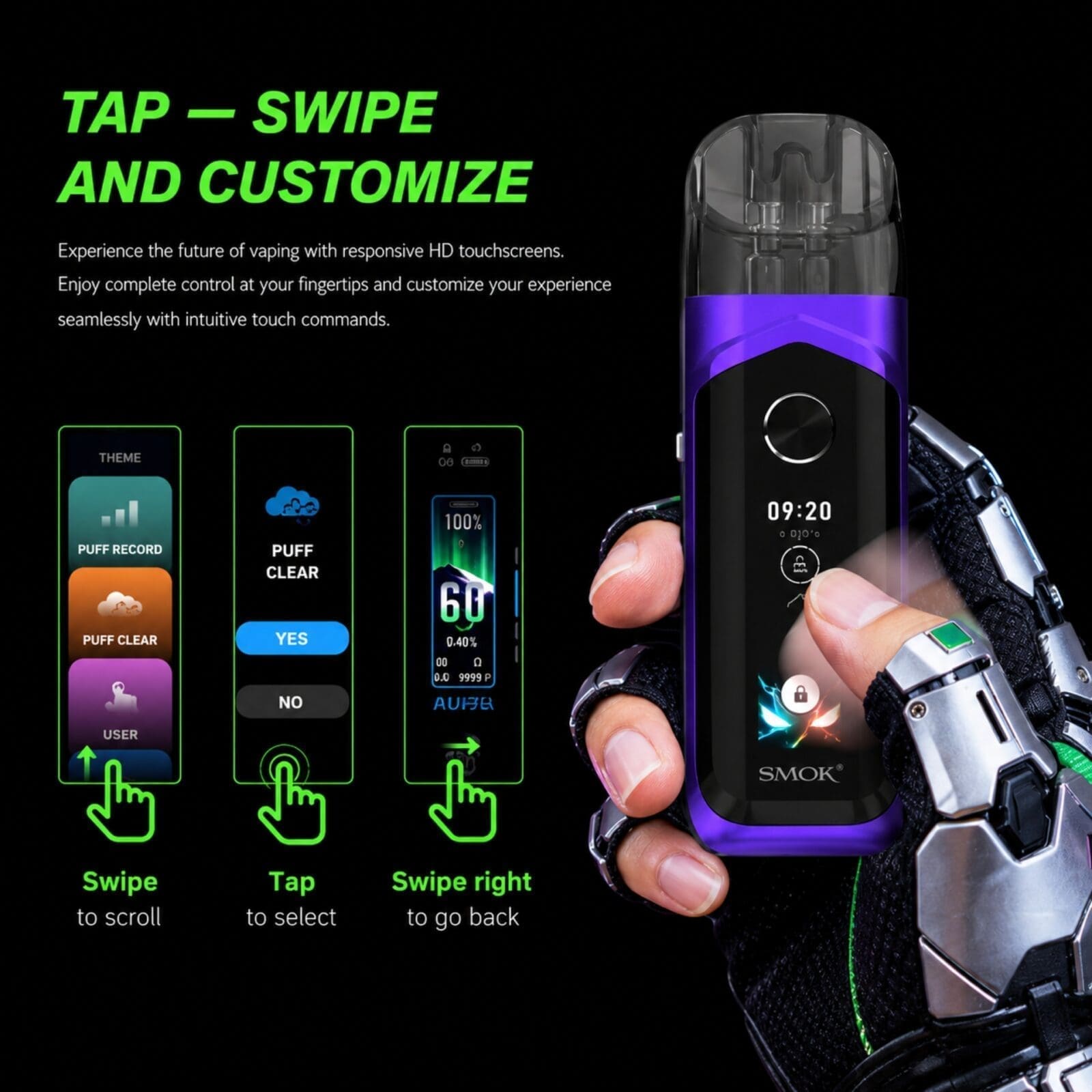 Buy SMOK Nord 6 Kit + Free E liquid - Free UK Next Day Delivery (no minimum spend)