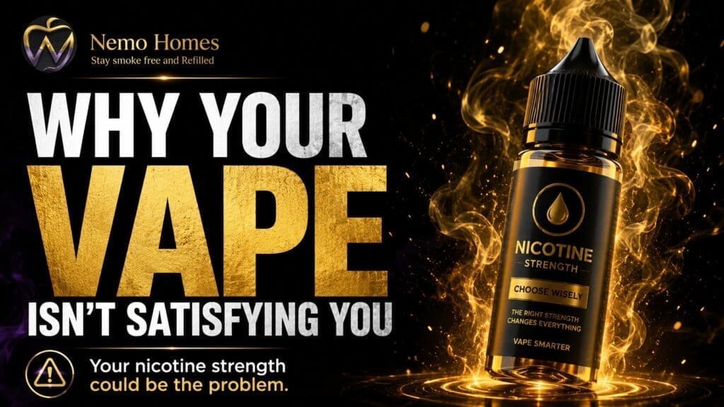 Buy Choosing the Wrong Nicotine Strength? Here's How to Find the Right One beginner vaping guide - Free UK Next Day Delivery (no minimum spend)