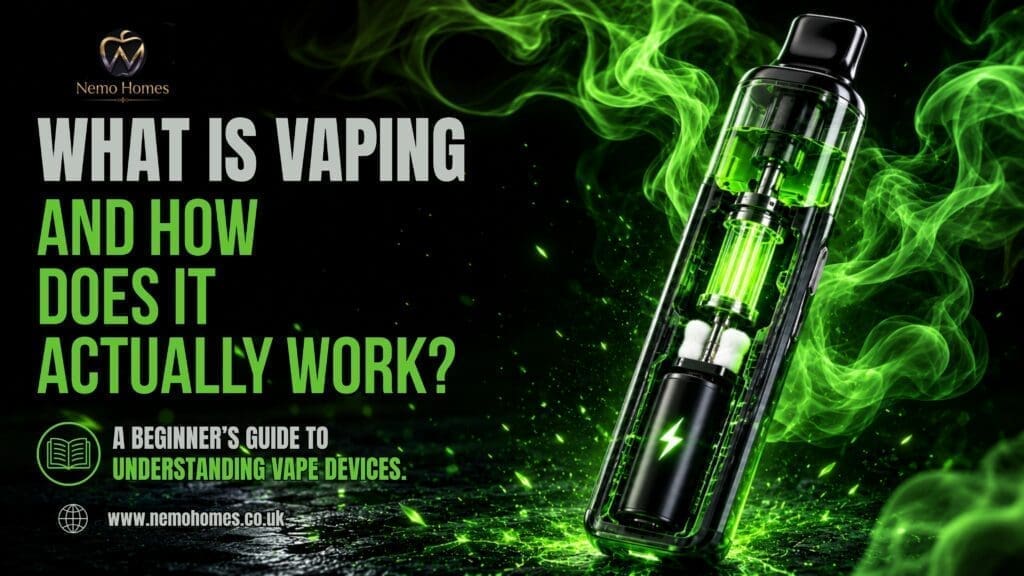 Buy What Is Vaping and How Does It Actually Work? Complete Guide: Everything You Need To Know beginner vaping guide - Free UK Next Day Delivery (no minimum spend)