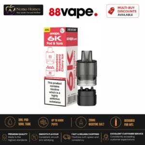 Buy 88Vape 6K Pod and Tank Refill Packs - Free UK Next Day Delivery (no minimum spend)