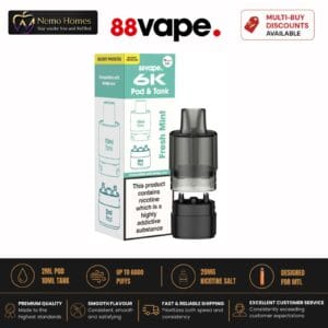 Buy 88Vape 6K Pod and Tank Refill Packs - Free UK Next Day Delivery (no minimum spend)