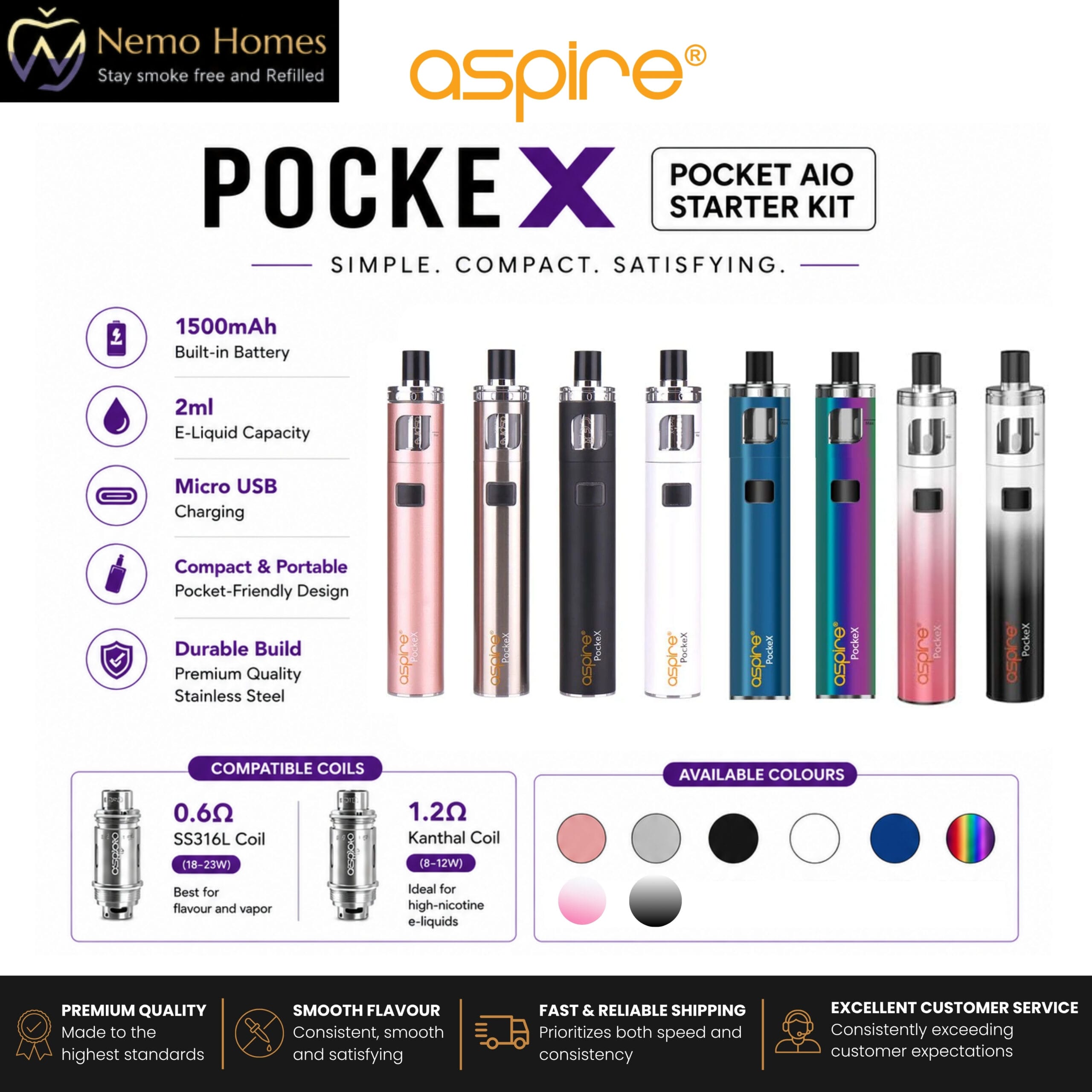 Aspire PockeX Kit