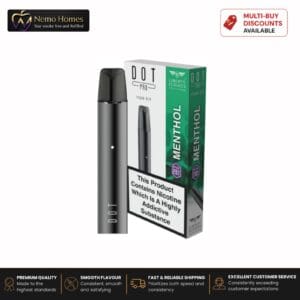 Buy DOT PRO Kit and Pods by Liberty Flights - Menthol 10mg Dot Pro Kit - Free UK Next Day Delivery (no minimum spend)