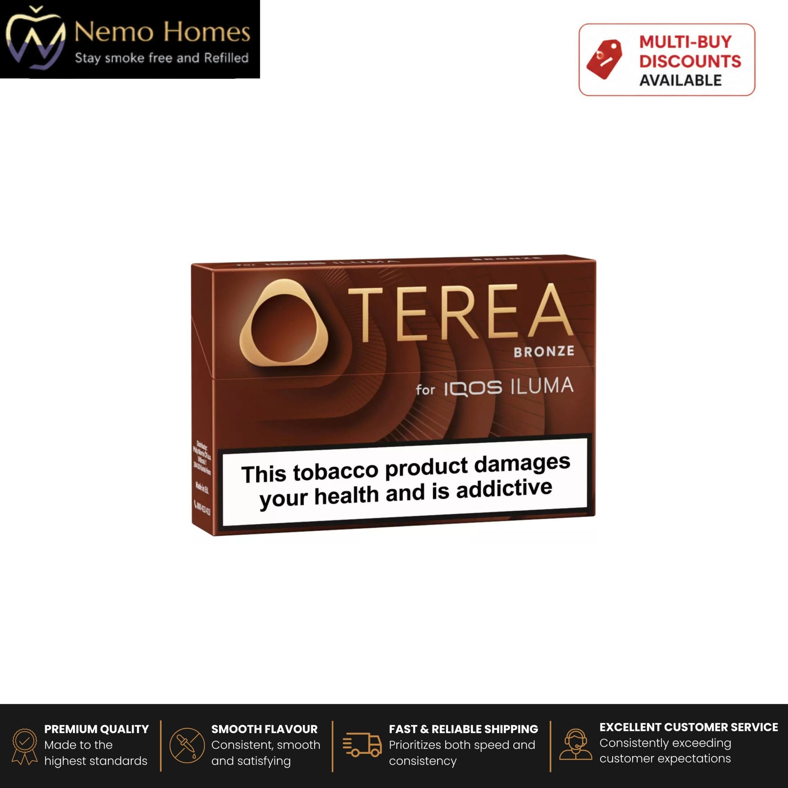 IQOS Bronze Terea Tobacco Sticks