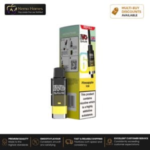 Buy IVG SAVR 3000 Prefilled Pod Refill - Refill Pack - Pineapple Ice  - Free UK Next Day Delivery (no minimum spend)