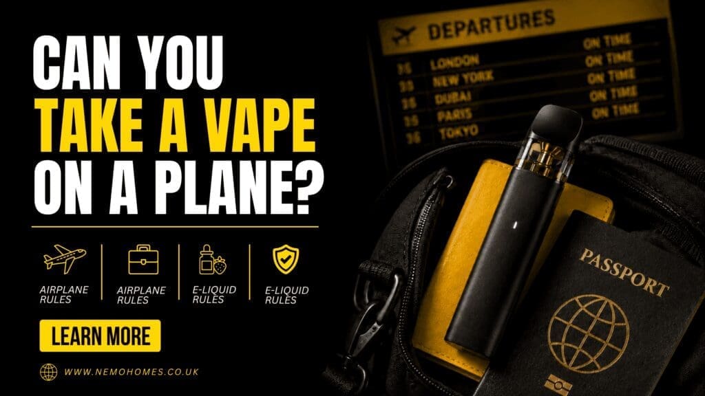 Buy Can You Take a Vape on a Plane? What You Need to Know Before Flying airline vape rules - Free UK Next Day Delivery (no minimum spend)
