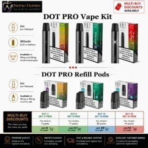 Buy DOT PRO Kit and Pods by Liberty Flights - Free UK Next Day Delivery (no minimum spend)