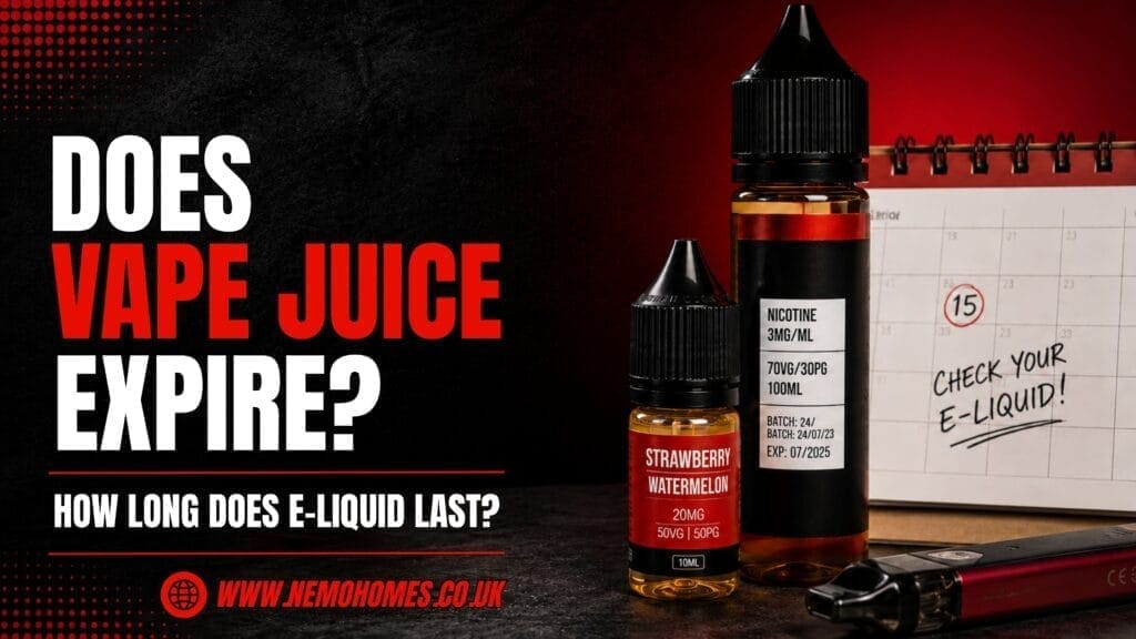 Buy Does Vape Juice Expire? Everything You Need to Know does e-liquid expire - Free UK Next Day Delivery (no minimum spend)