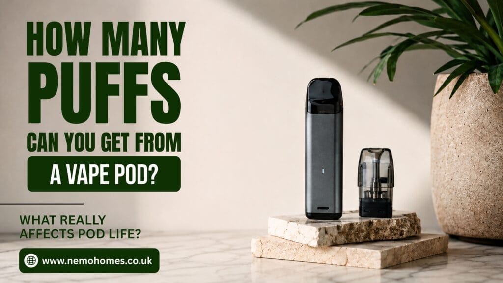 Buy How Many Puffs Can You Get From a Vape Pod? Full Guide: Everything You Need To Know 600 puff pod - Free UK Next Day Delivery (no minimum spend)