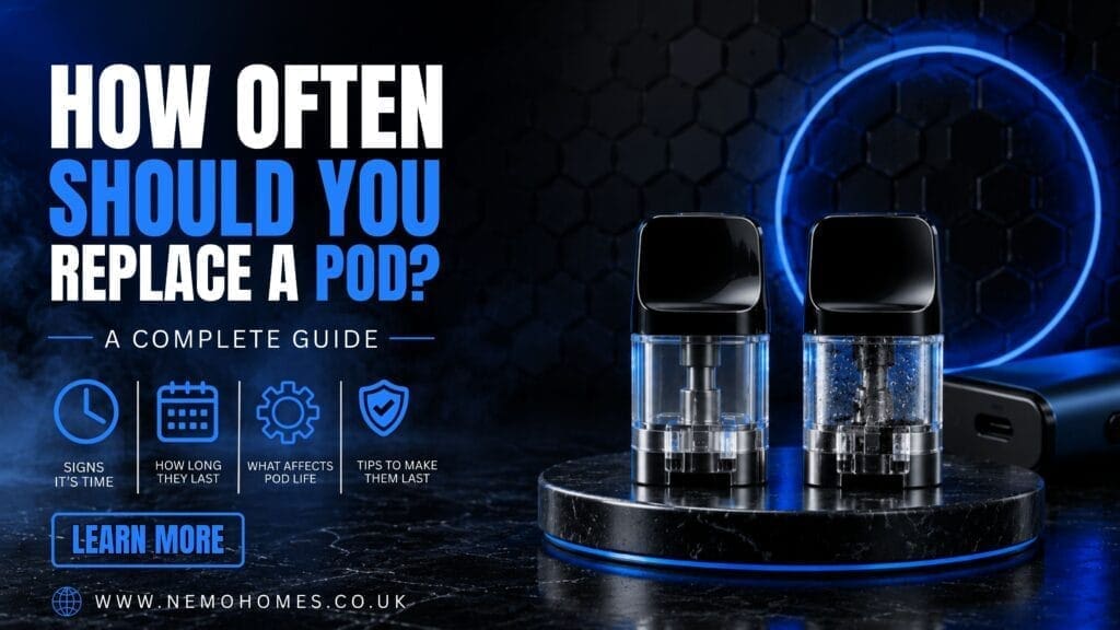 Buy How Often Should You Replace a Pod? It’s simple. pod care - Free UK Next Day Delivery (no minimum spend)