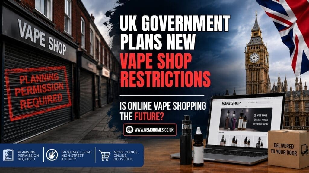 Buy New Vape Shop Planning Proposals: Is Online Shopping the Future? England vape shops - Free UK Next Day Delivery (no minimum spend)