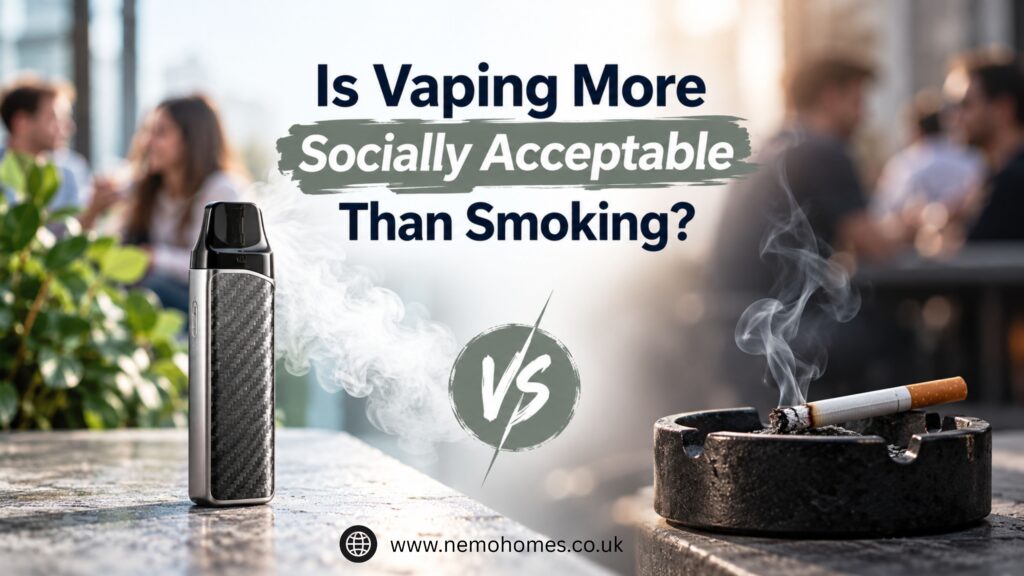 Buy Is Vaping More Acceptable Than Smoking? A Simple Guide cigarette alternatives - Free UK Next Day Delivery (no minimum spend)