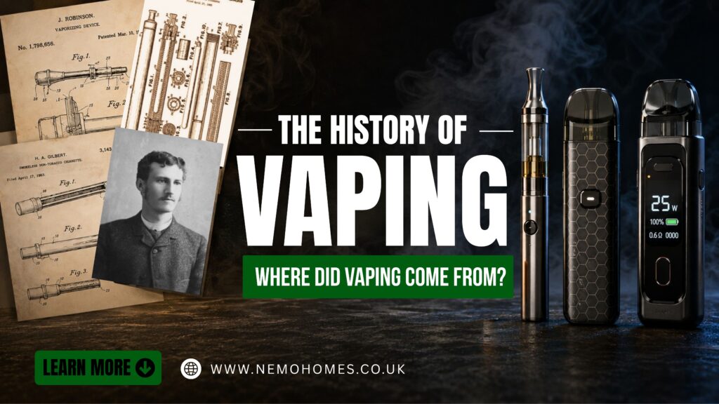 Buy The History of Vaping: Everything You Need To Know e-cigarette history - Free UK Next Day Delivery (no minimum spend)