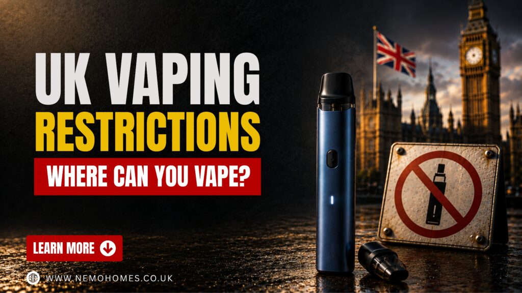 Buy UK Vaping Restrictions: Where Can You Vape in the UK? Everything You Need To Know public vaping rules - Free UK Next Day Delivery (no minimum spend)
