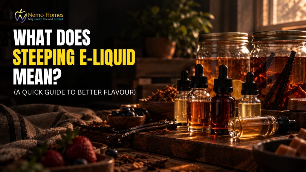 Buy What Does Steeping E-Liquid Mean? How to Get Maximum Flavour From Your Vape DIY e-juice tips - Free UK Next Day Delivery (no minimum spend)
